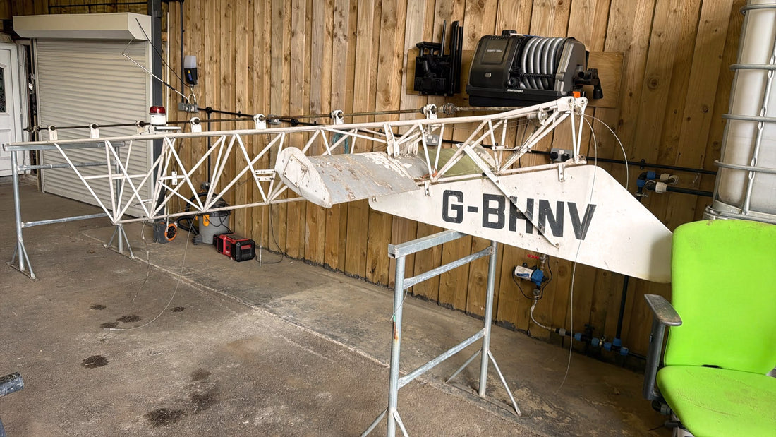Original Bell 47 parts have been delivered!