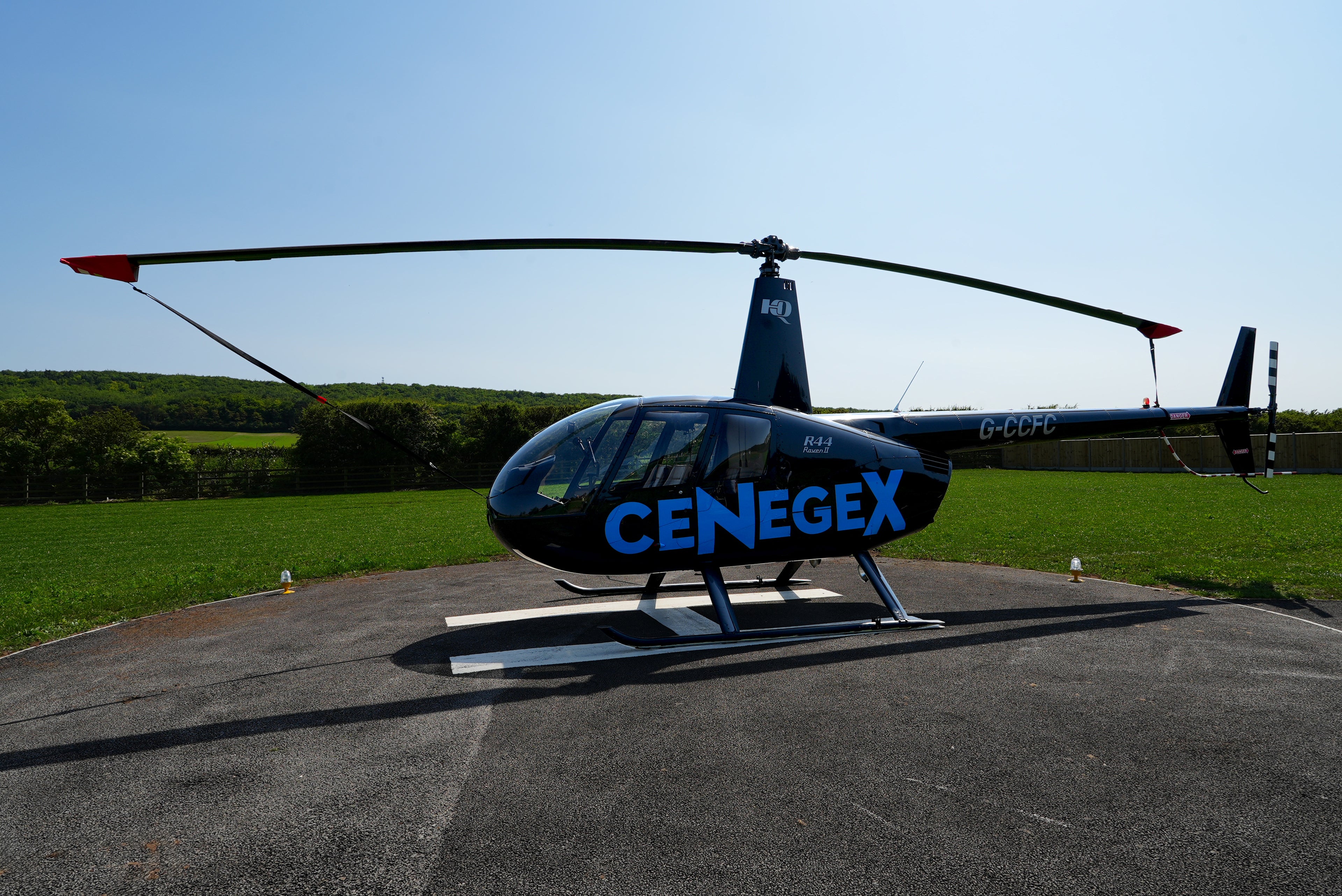R44 Rotor Blade Tie Downs